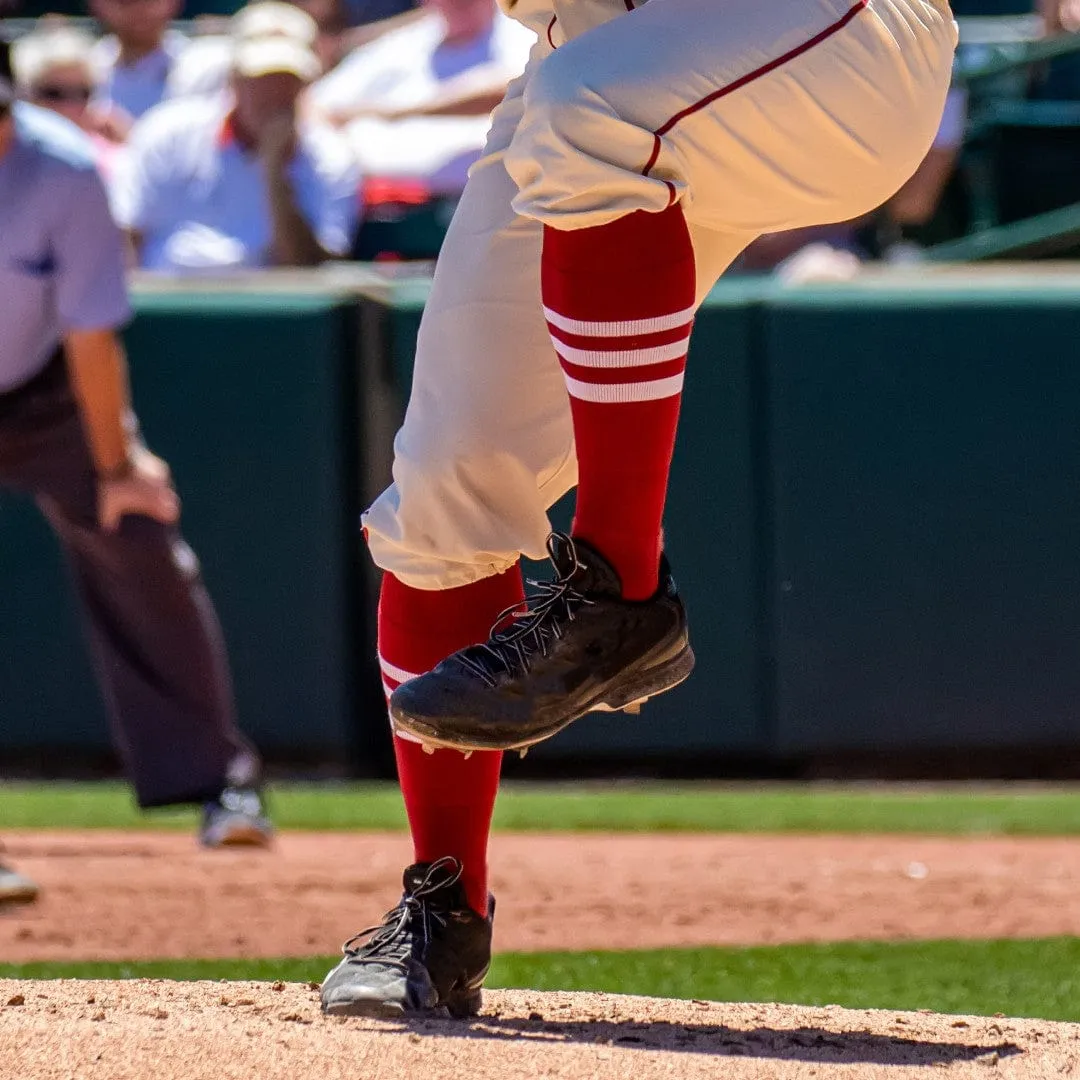 Custom Dugout Striped Baseball Socks Pattern D