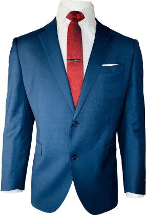 D3-Blue Adam Suit Jacket