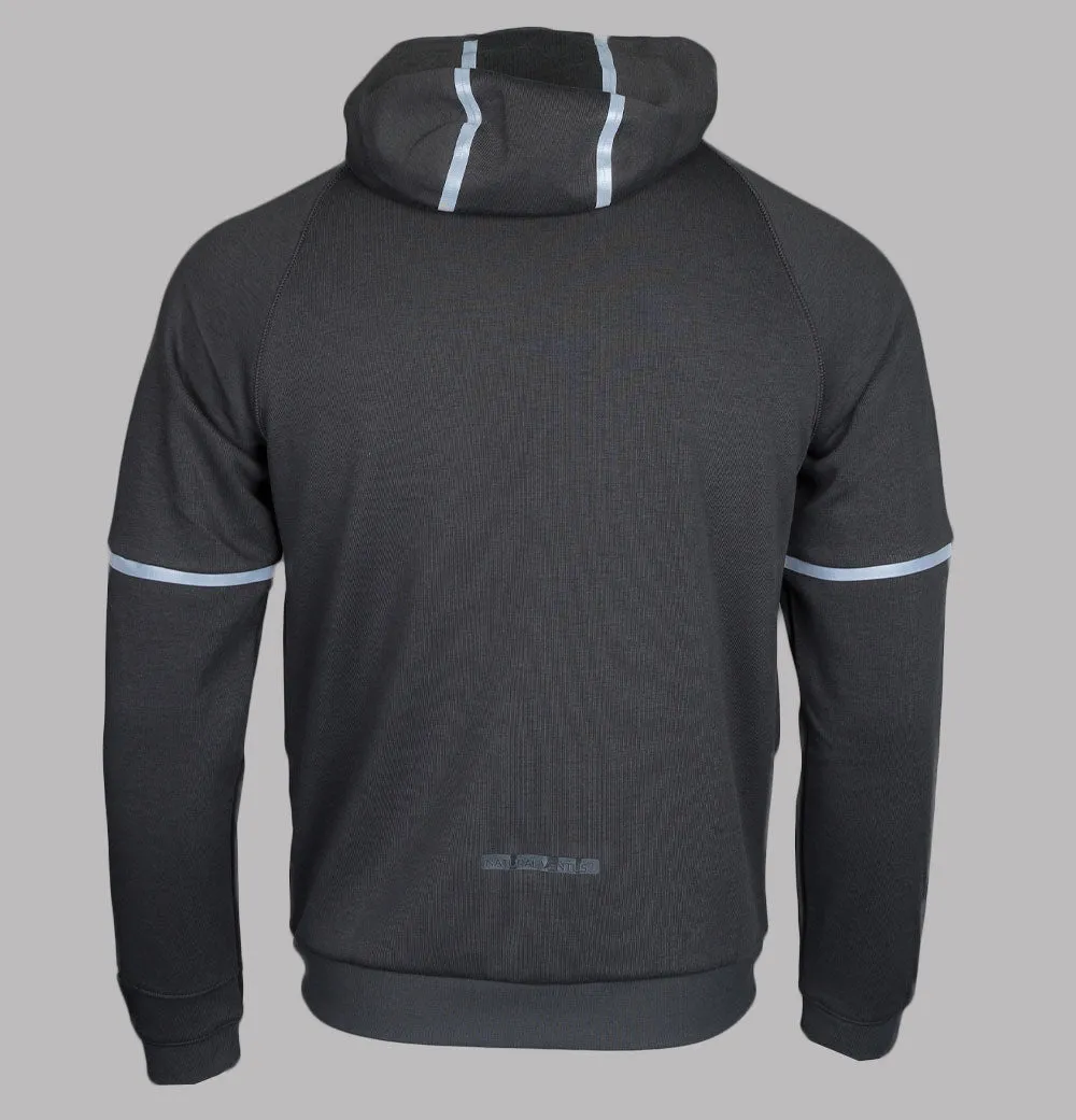 EA7 Dynamic Athlete Ventus 7 Zip Up Sweatshirt Raven