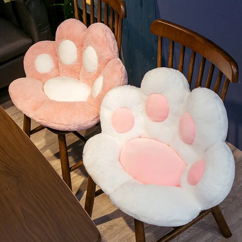 Fluffy Bear Paw Chair Cushion - Jennyhome