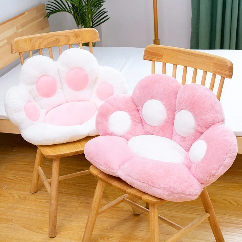 Fluffy Bear Paw Chair Cushion - Jennyhome