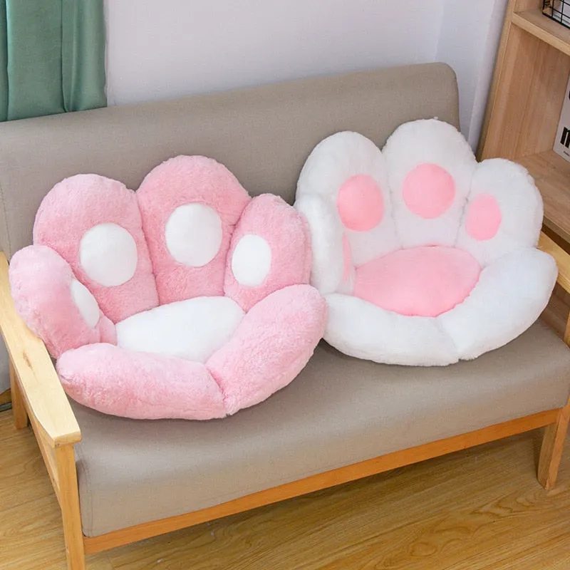 Fluffy Bear Paw Chair Cushion - Jennyhome