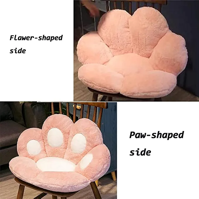 Fluffy Bear Paw Chair Cushion - Jennyhome