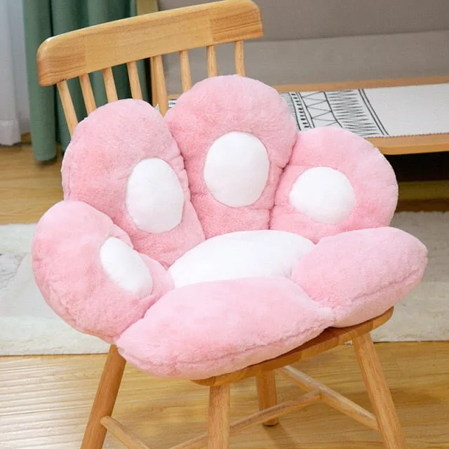 Fluffy Bear Paw Chair Cushion - Jennyhome