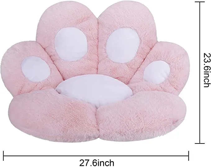 Fluffy Bear Paw Chair Cushion - Jennyhome