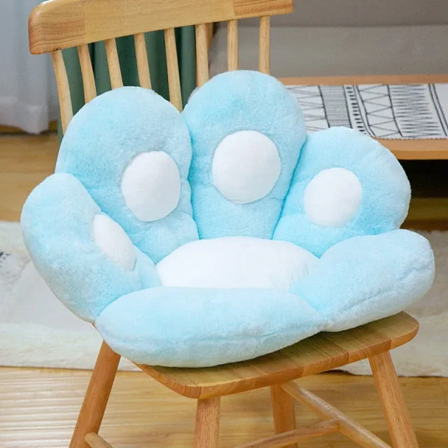 Fluffy Bear Paw Chair Cushion - Jennyhome