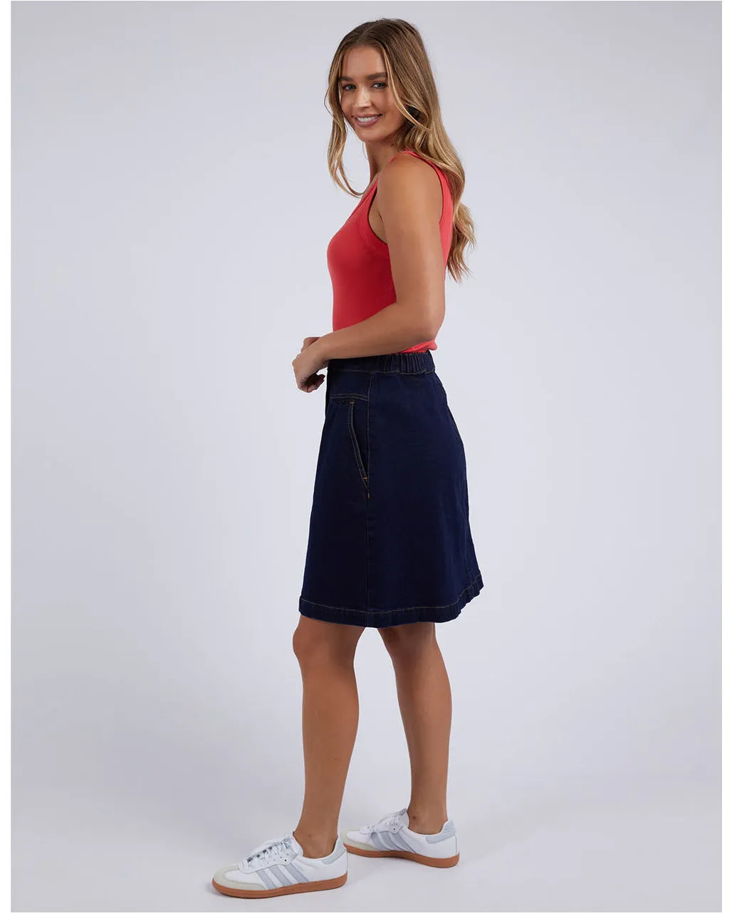 Foxwood Amanda Skirt - Indigo Blue