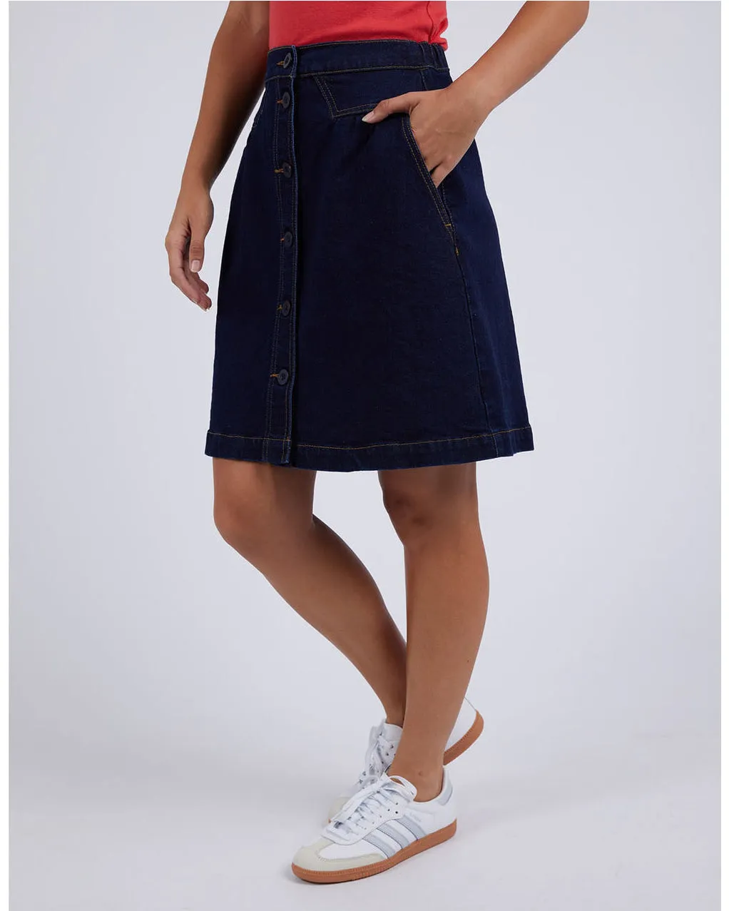 Foxwood Amanda Skirt - Indigo Blue