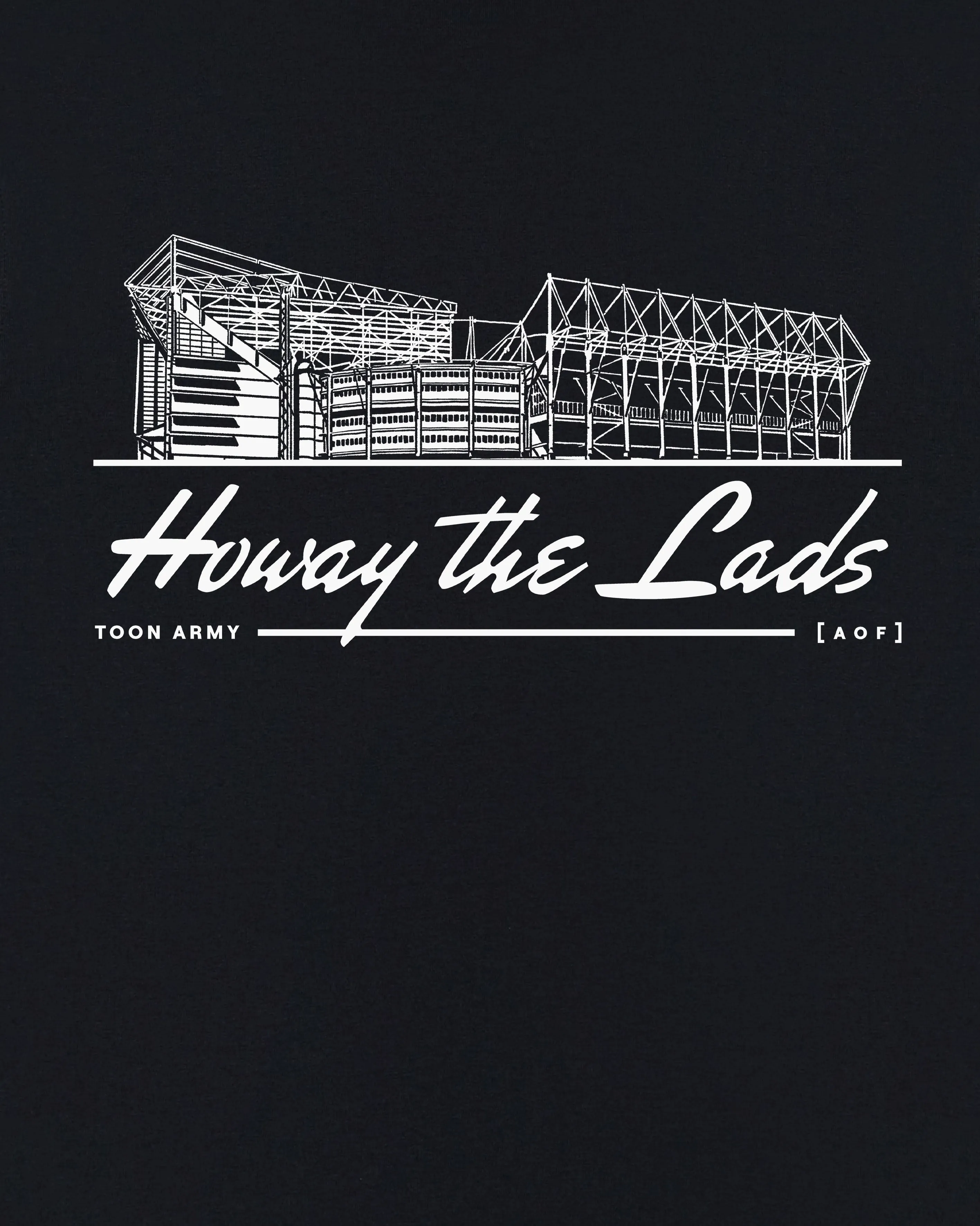 Howay The Lads Stadium Crop Fit Tee