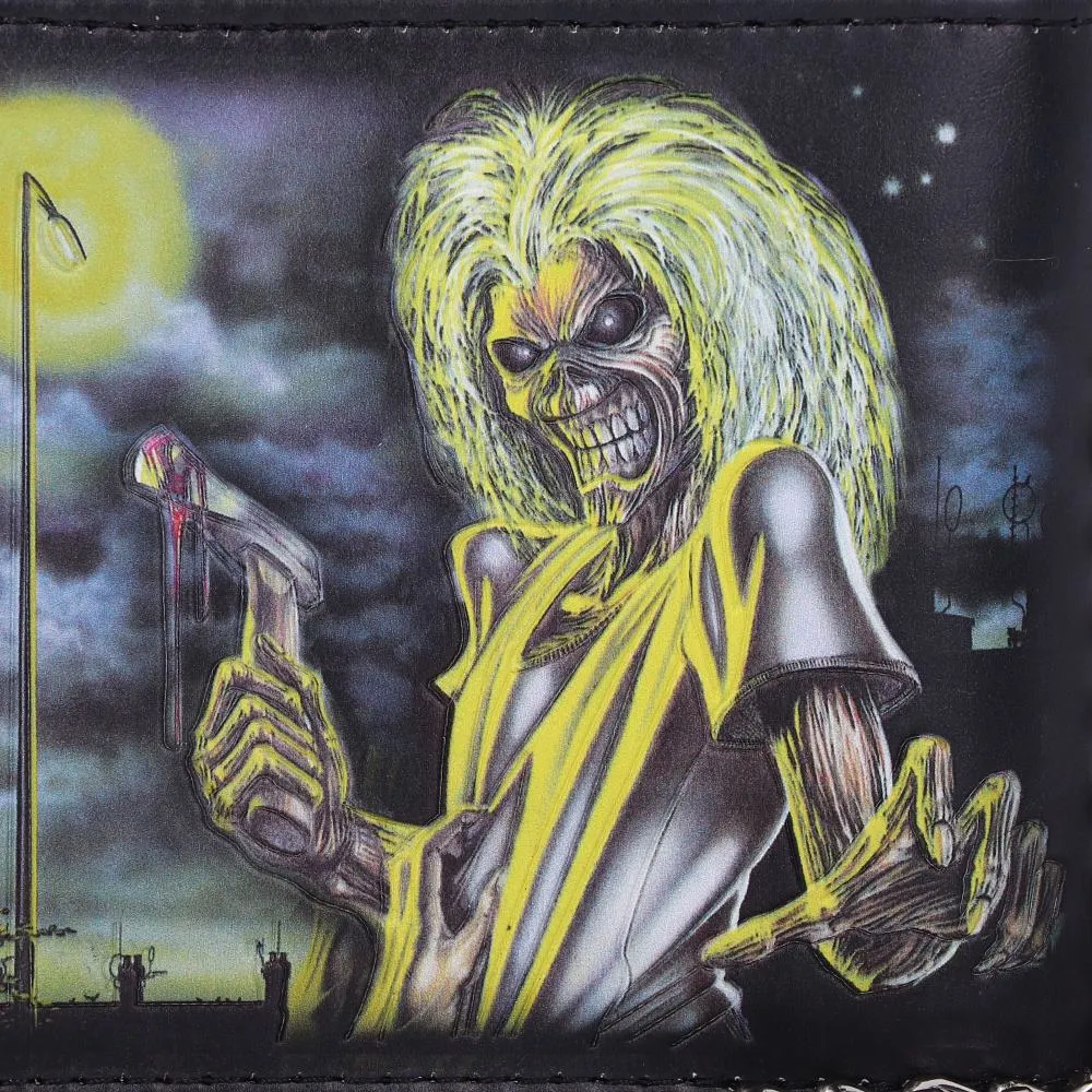 Iron Maiden Killers Wallet with security chain