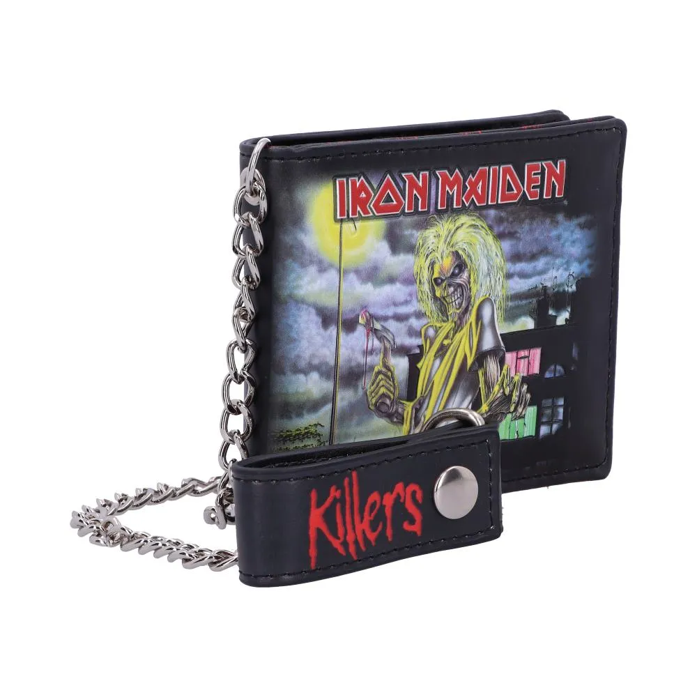 Iron Maiden Killers Wallet with security chain