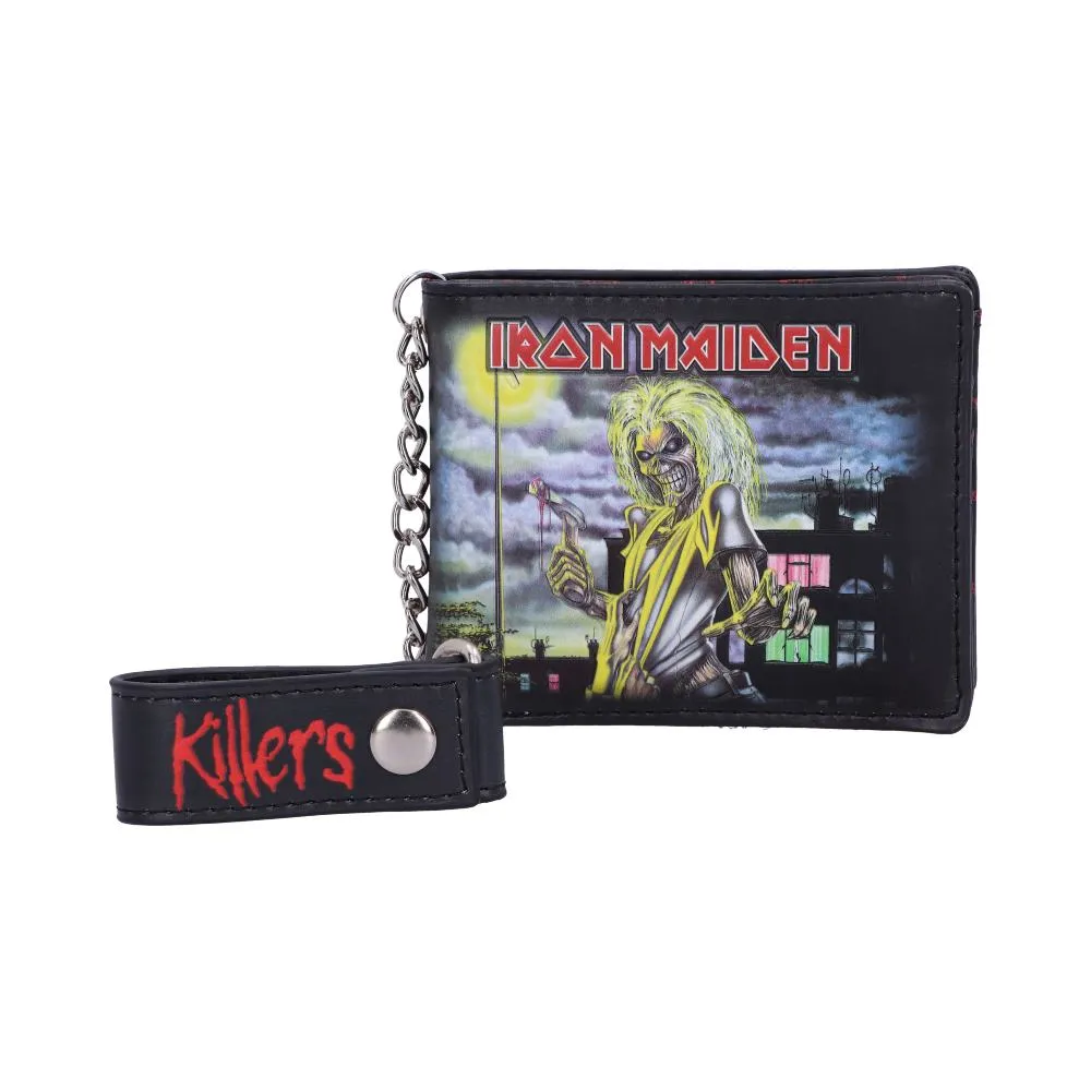 Iron Maiden Killers Wallet with security chain