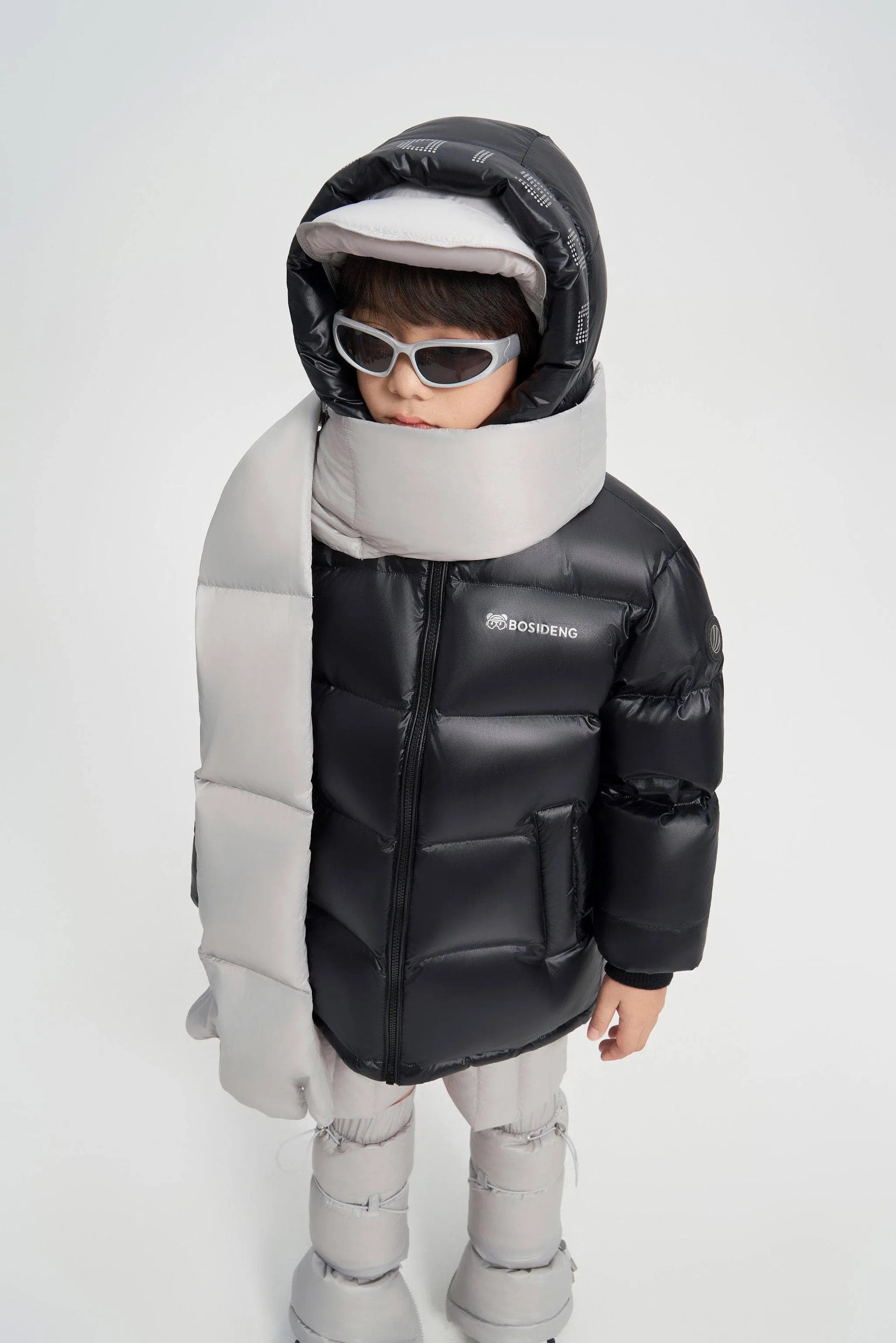 Kid's Hooded Puffer