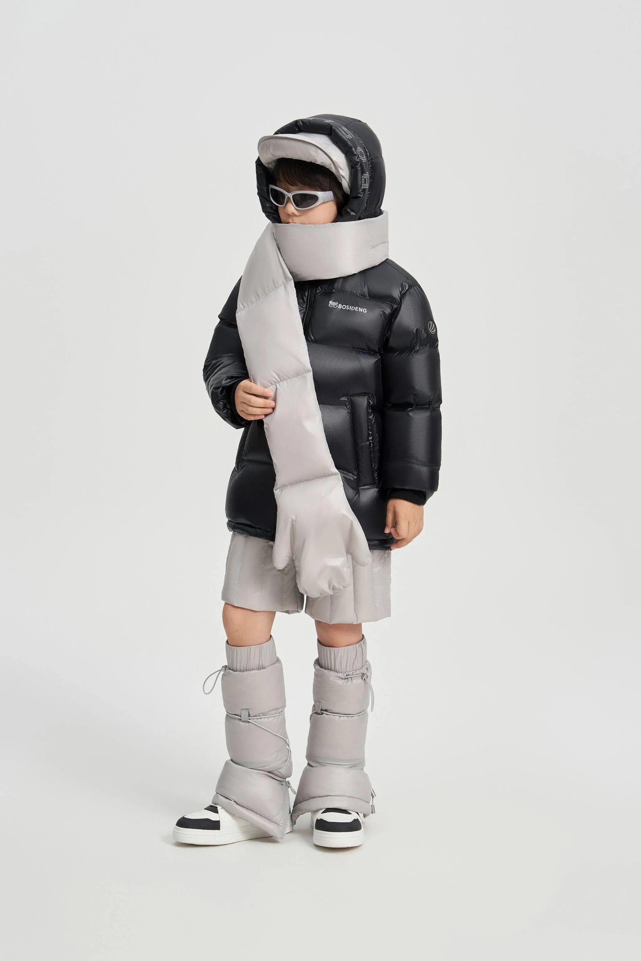 Kid's Hooded Puffer