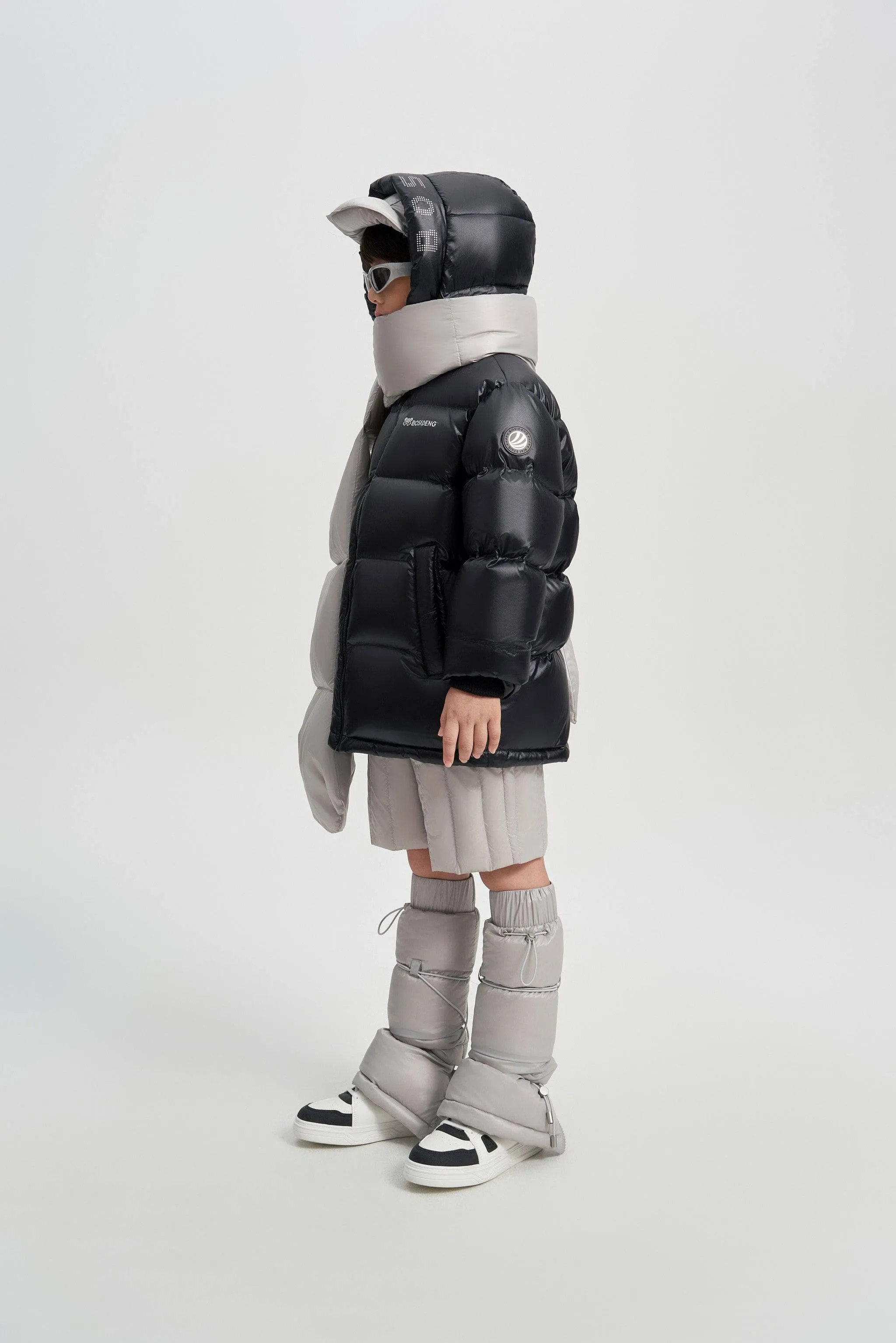 Kid's Hooded Puffer