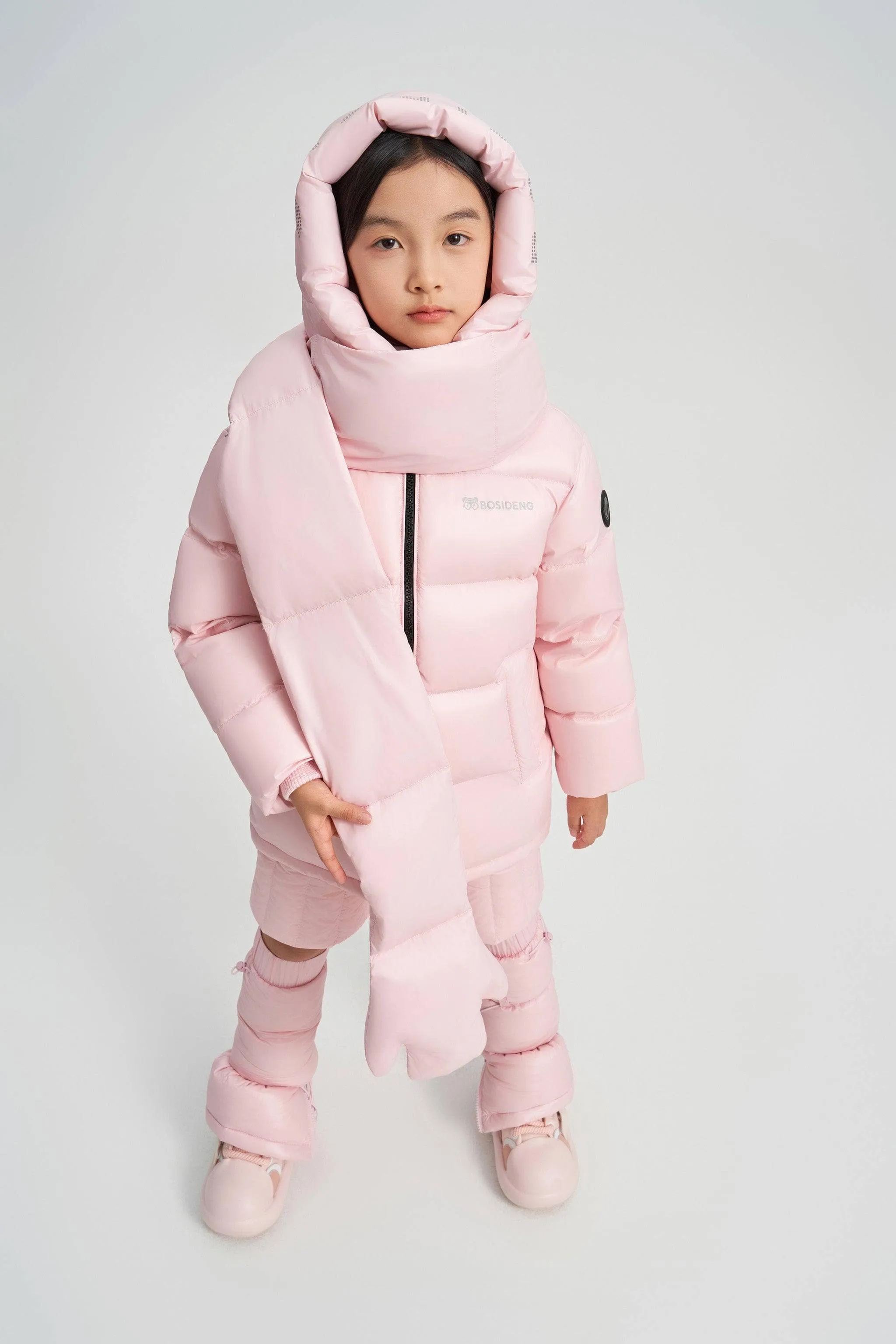 Kid's Hooded Puffer