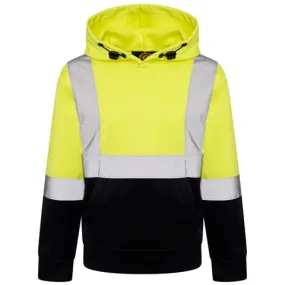 KIDS HOODY - HI VIS YELLOW