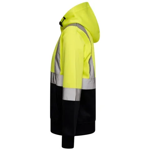 KIDS HOODY - HI VIS YELLOW