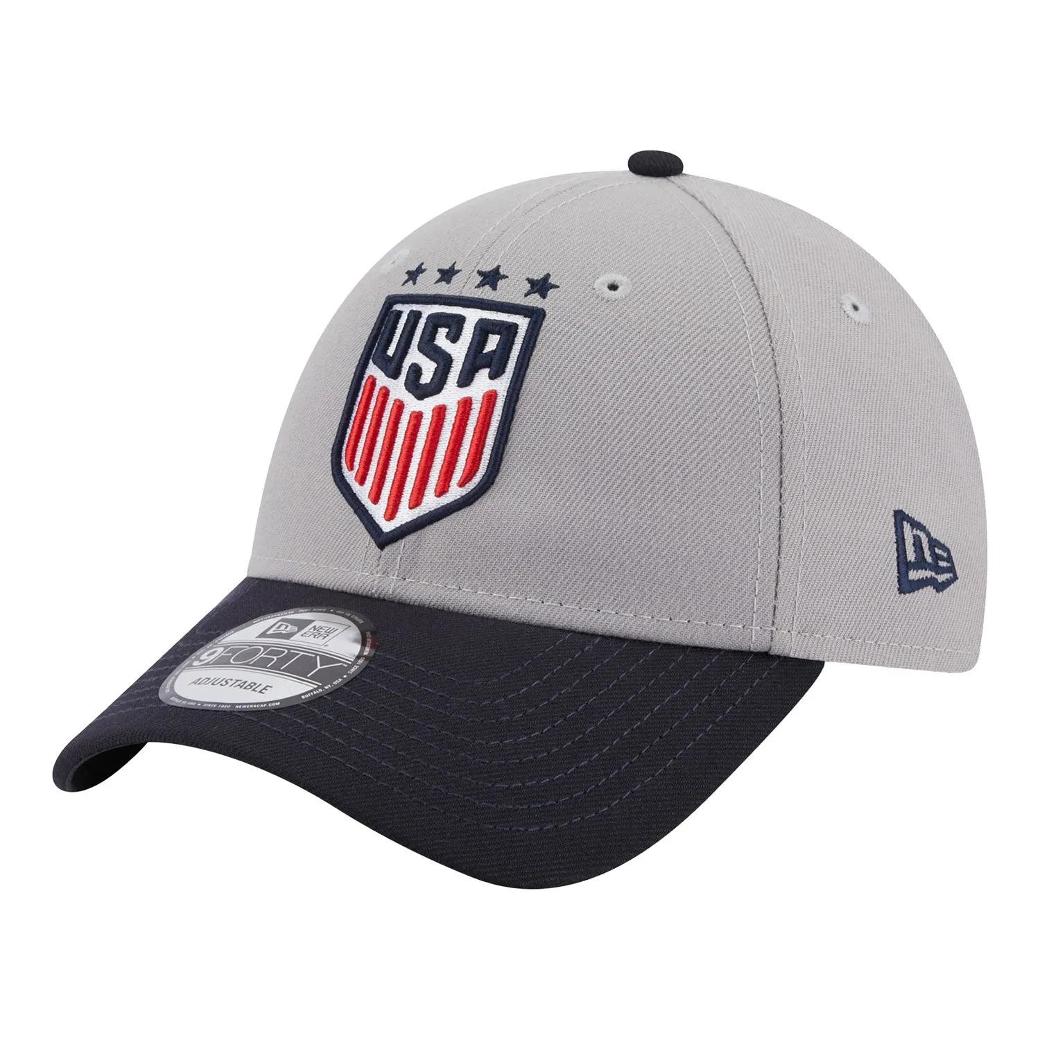 Kids New Era USWNT 9Forty League Grey Hat