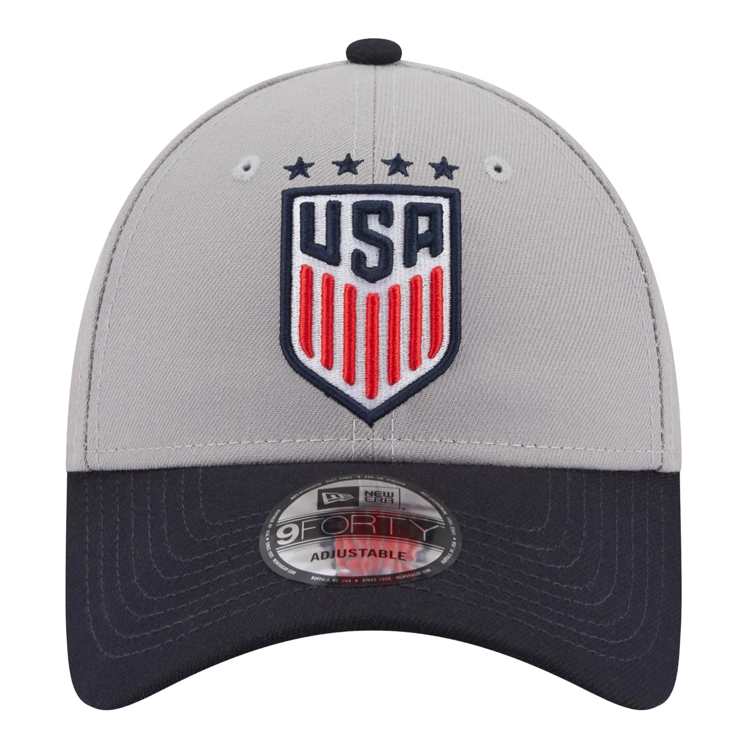 Kids New Era USWNT 9Forty League Grey Hat