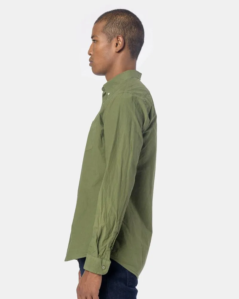 Leisure Poplin One in Military Green