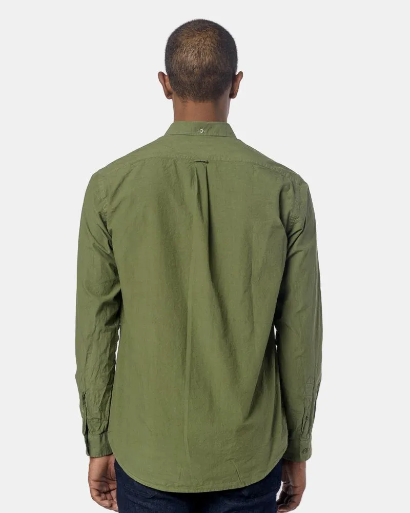 Leisure Poplin One in Military Green