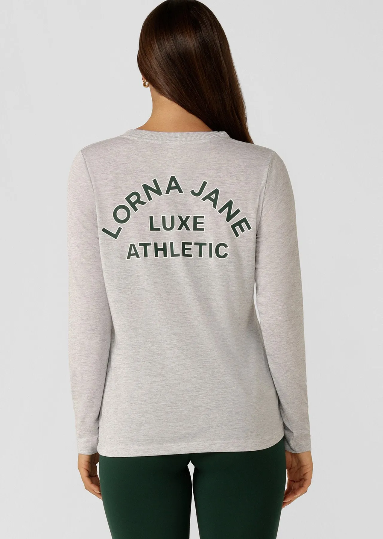 Lotus Limited Edition LS Top | Light Grey Marl