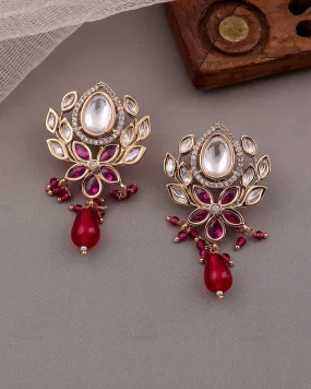 Meghna 22k Gold Plated Danglers