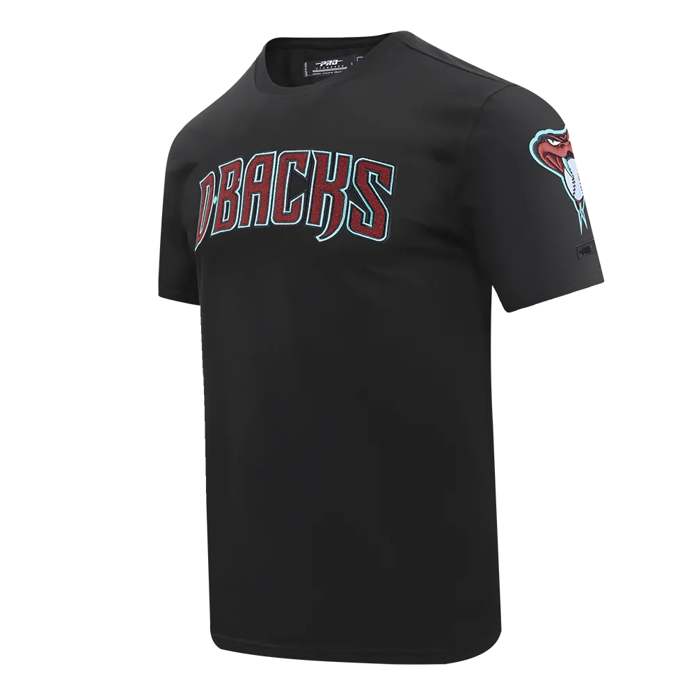 MLB ARIZONA DIAMONDBACKS CLASSIC CHENILLE MEN'S TOP (BLACK)