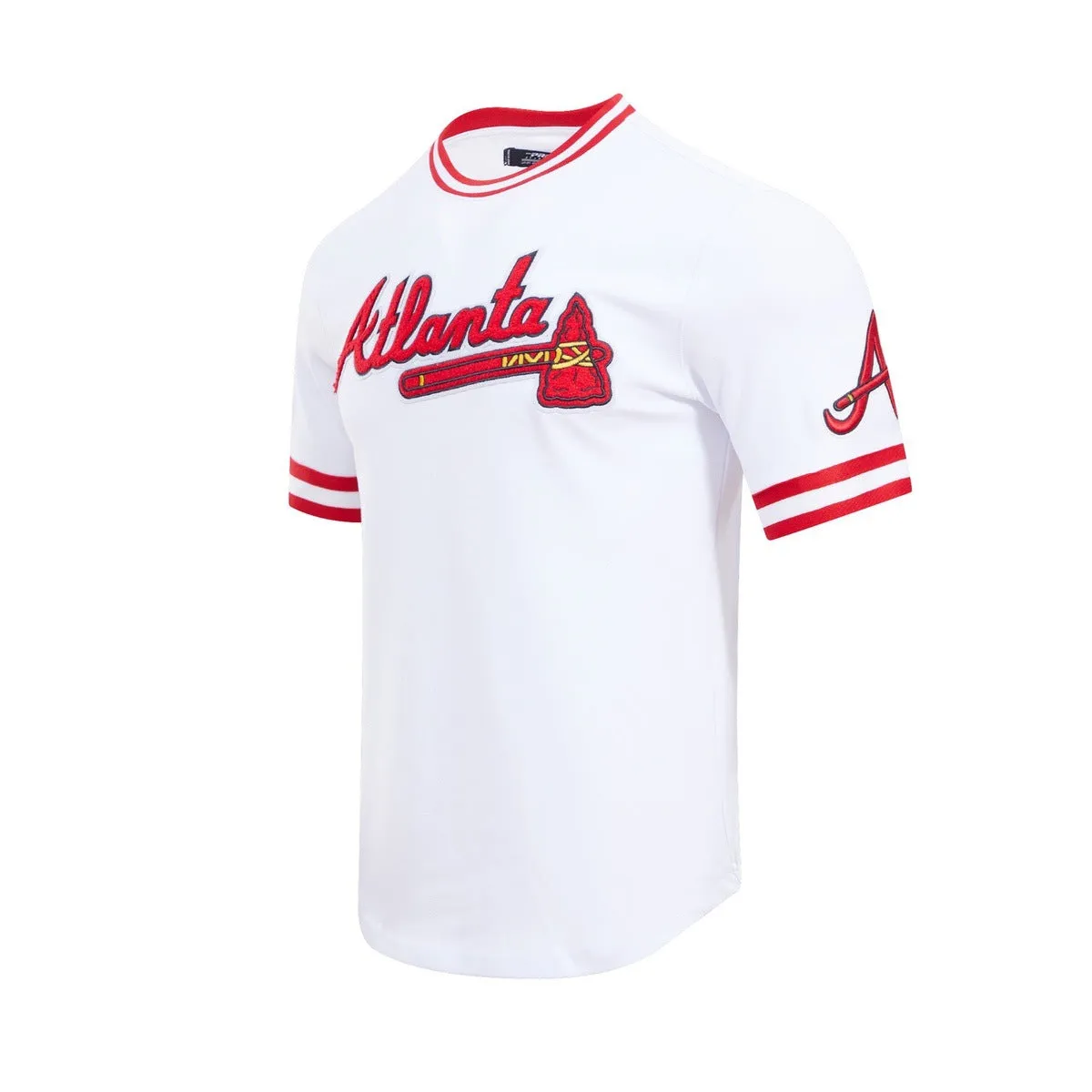 MLB ATLANTA BRAVES CLASSIC CHENILLE MEN'S TOP (WHITE)