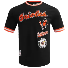 MLB BALTIMORE ORIOLES RETRO CLASSIC MEN'S TOP (BLACK/ORANGE)