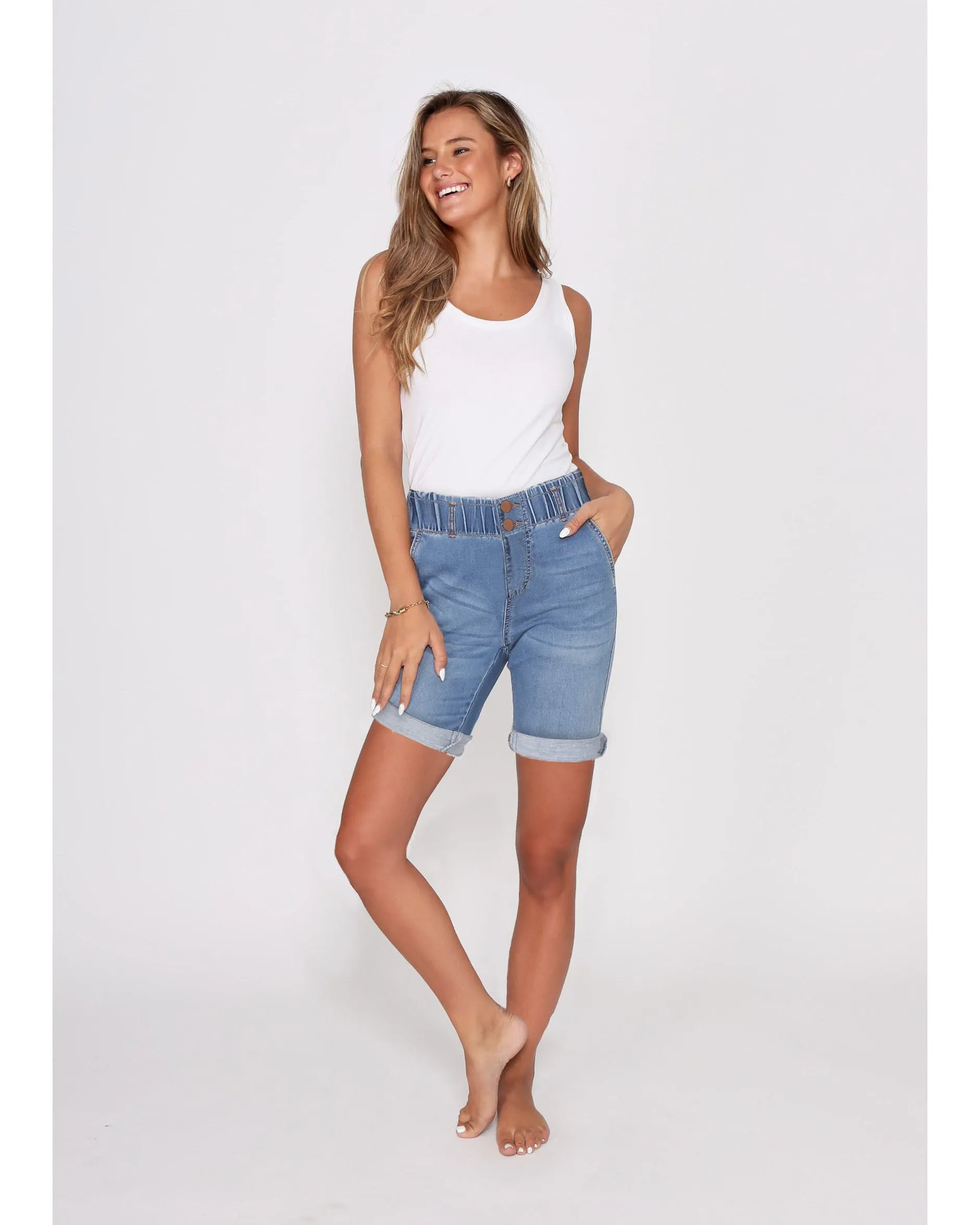 Monaco Jeans Jay Denim Short - Blue Wash