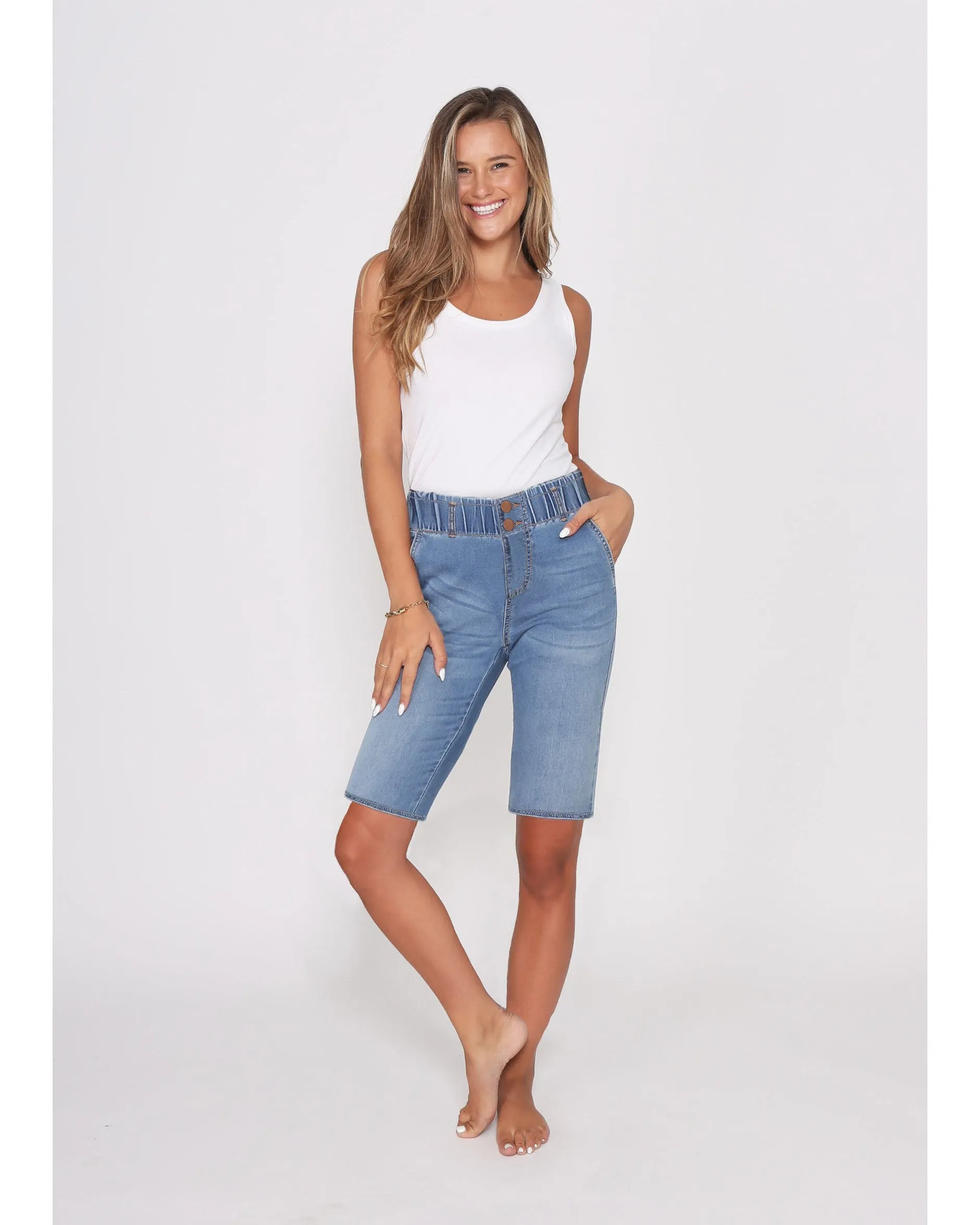 Monaco Jeans Jay Denim Short - Blue Wash