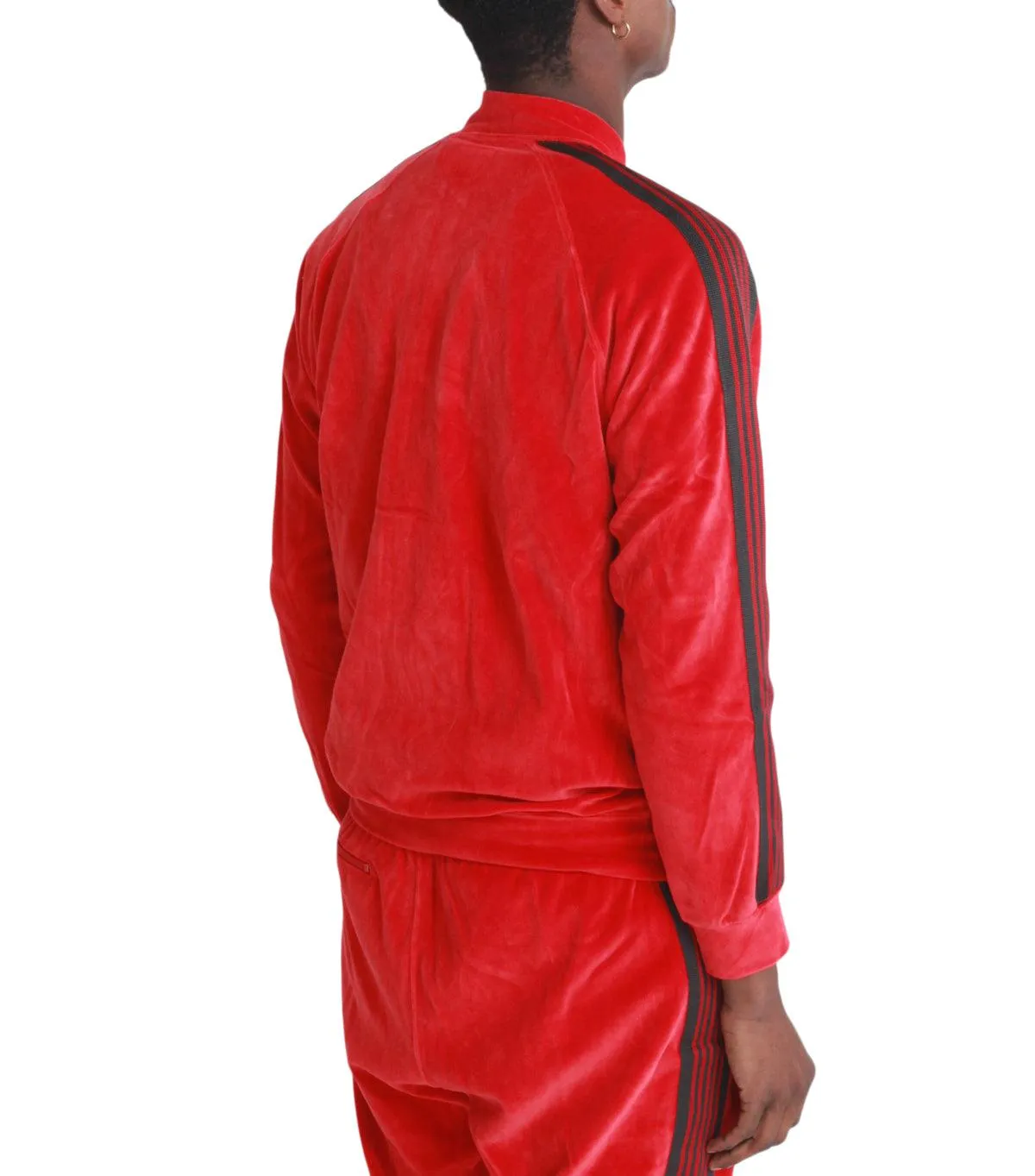 Needles R.C. Track Jacket Velour Red