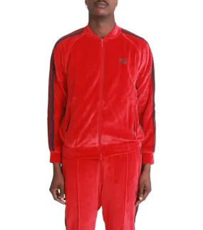 Needles R.C. Track Jacket Velour Red