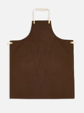 Neist Apron in Rich Brown