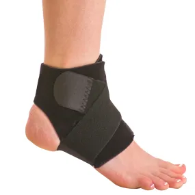 Neoprene Water-Resistant Ankle Brace Wrap for Swimming, Athletic Support and Sprains