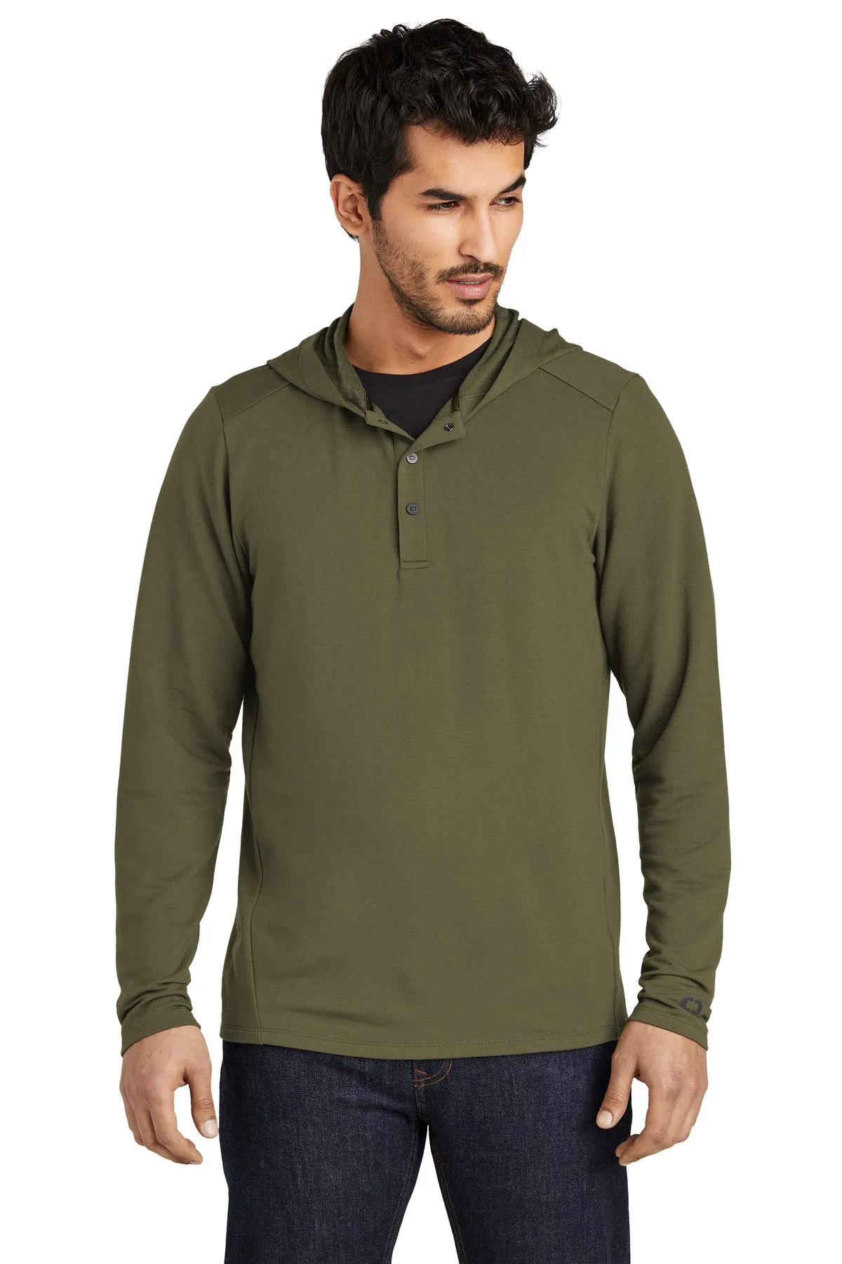 OGIO® Luuma Flex Hooded Henley OG826