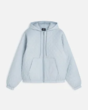 Patta Insulated Quilted Hooded Jacket (Gray Dawn)