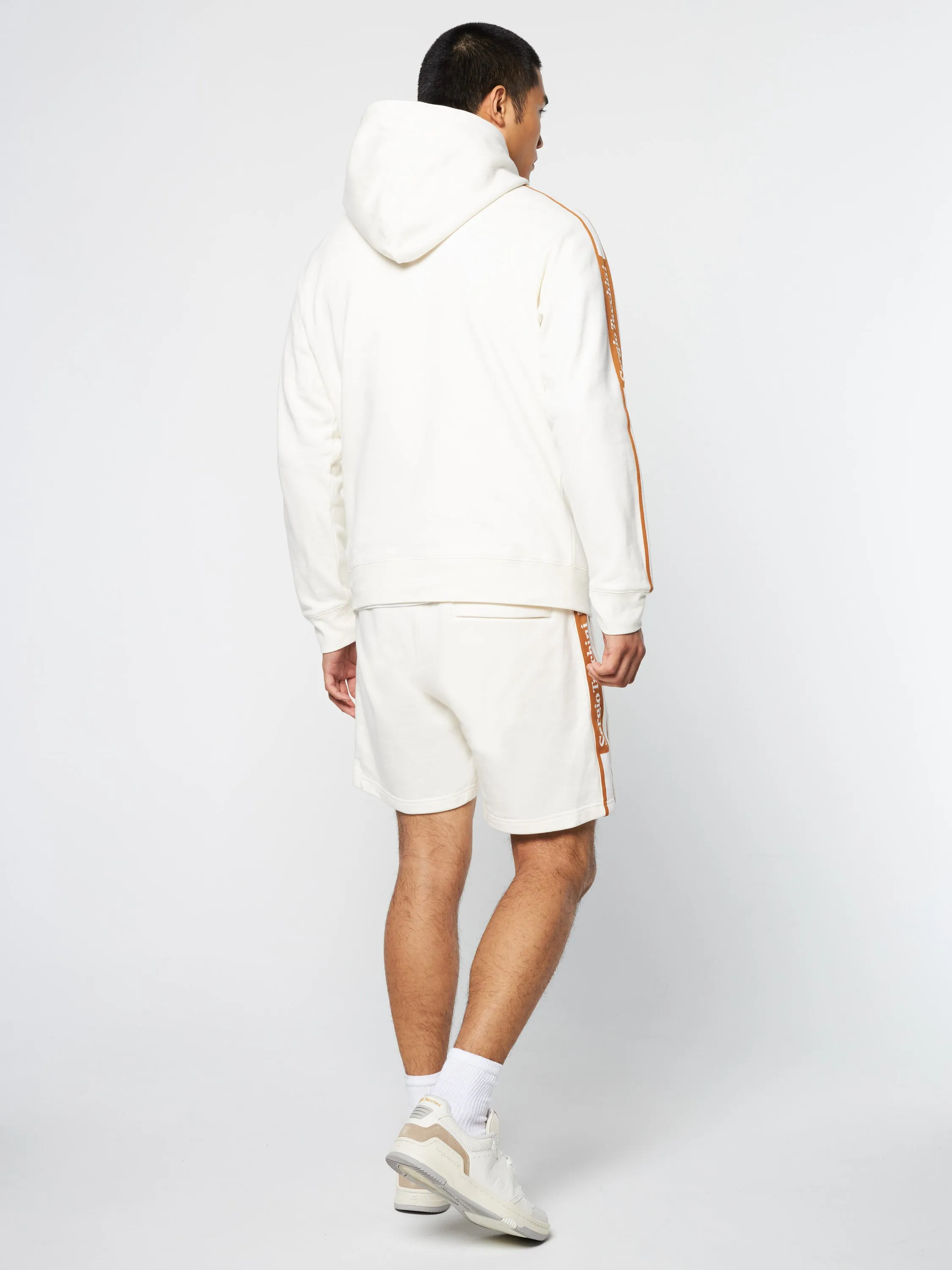 Pereto Tape Hoodie- Gardenia