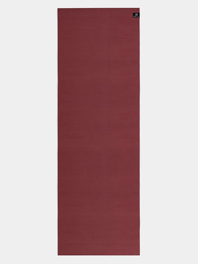 Personalised Yoga Mat 6mm With Custom Design - Burgundy