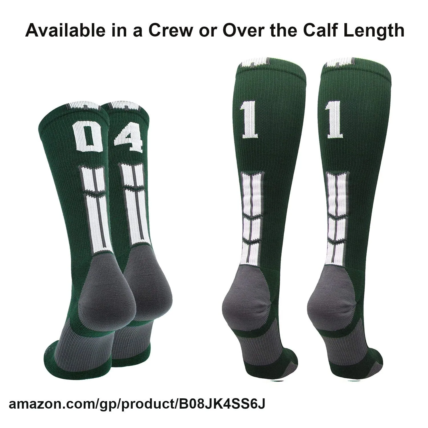 Player Id Jersey Number Socks Over the Calf Length Dark Green White