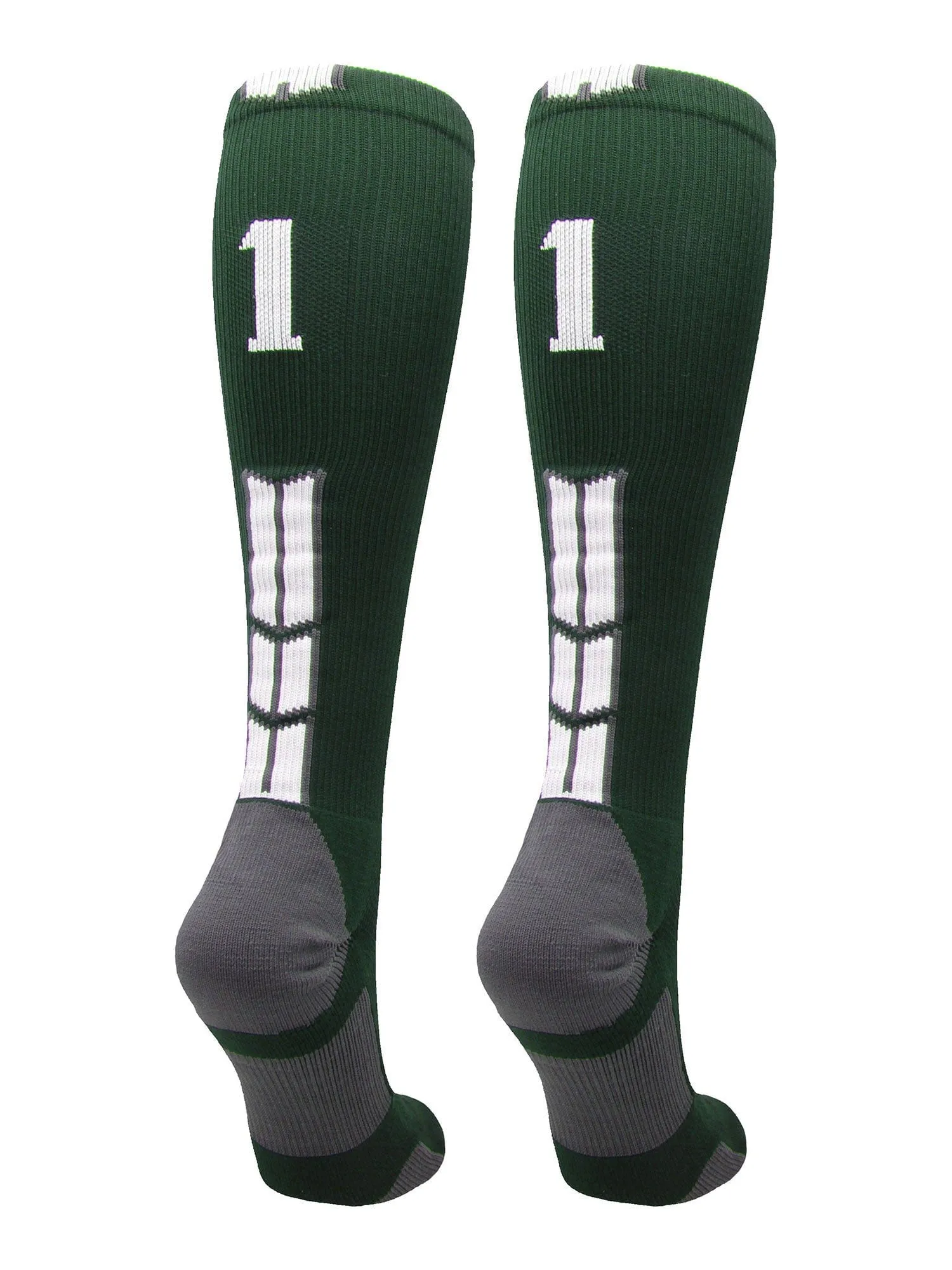 Player Id Jersey Number Socks Over the Calf Length Dark Green White