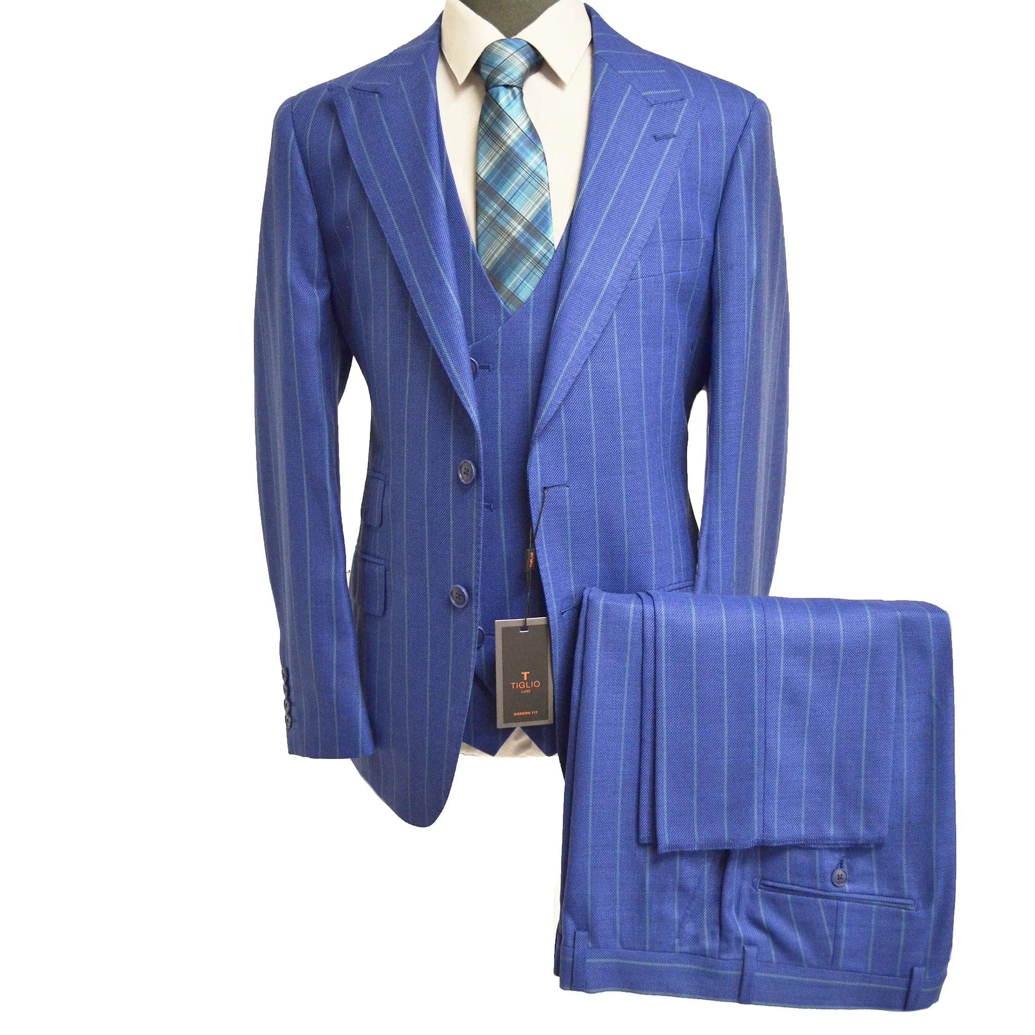 PROSECCO VESTED SUIT BY TIGLIO/Prosecco 3pcs