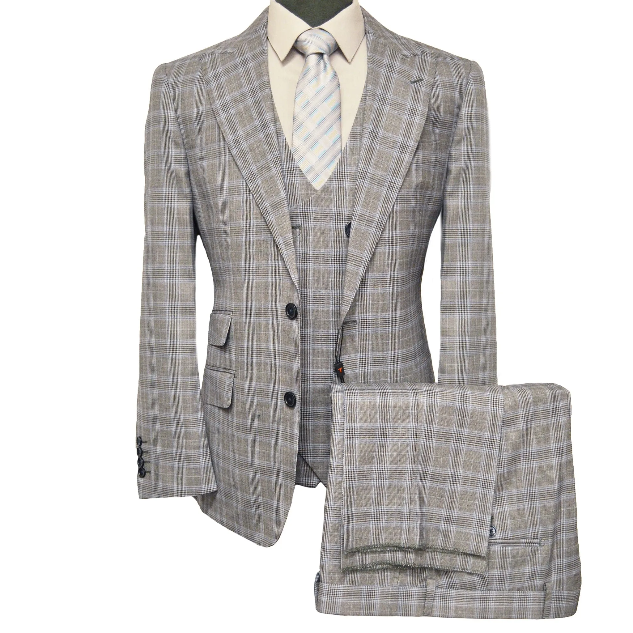 PROSECCO VESTED SUIT BY TIGLIO/Prosecco 3pcs