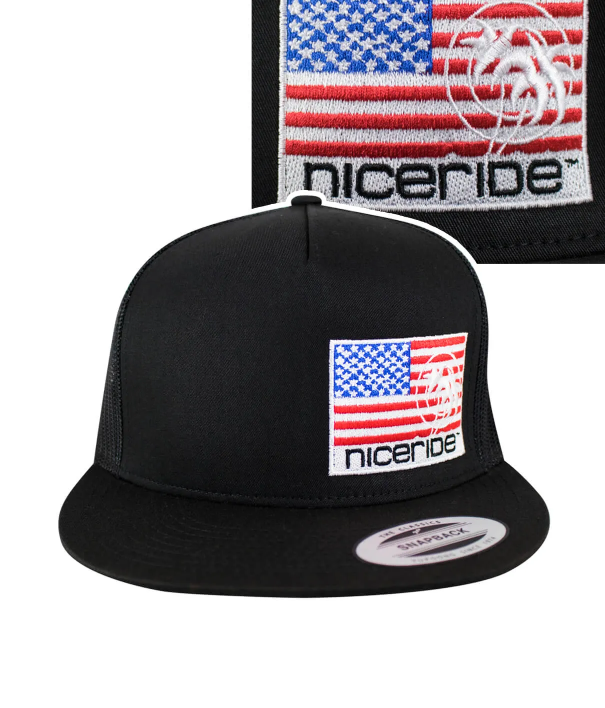 "NICERIDE PRIDE - LP" Trucker Baseball Cap