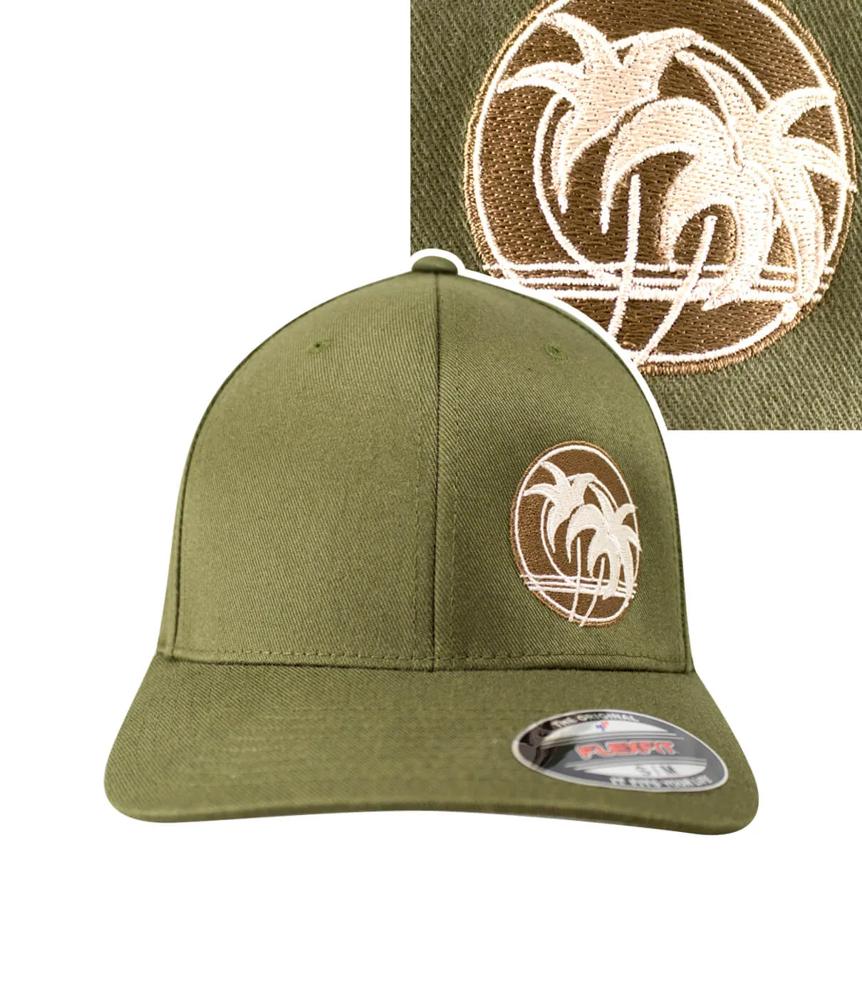 "Retro Palm" Classic Flexfit Hat