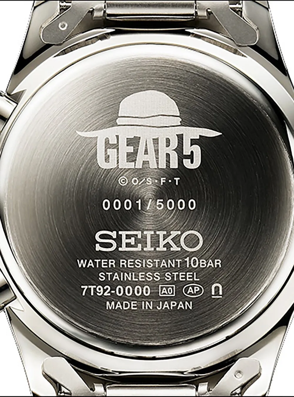 SEIKO × ONE PIECE MONKEY.D.LUFFY GEAR 5 LIMITED EDITION MADE IN JAPAN