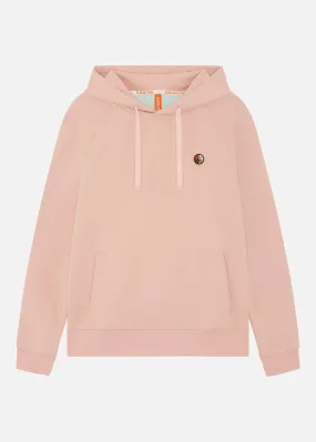 SI HOODED SWEAT SILVER PINK