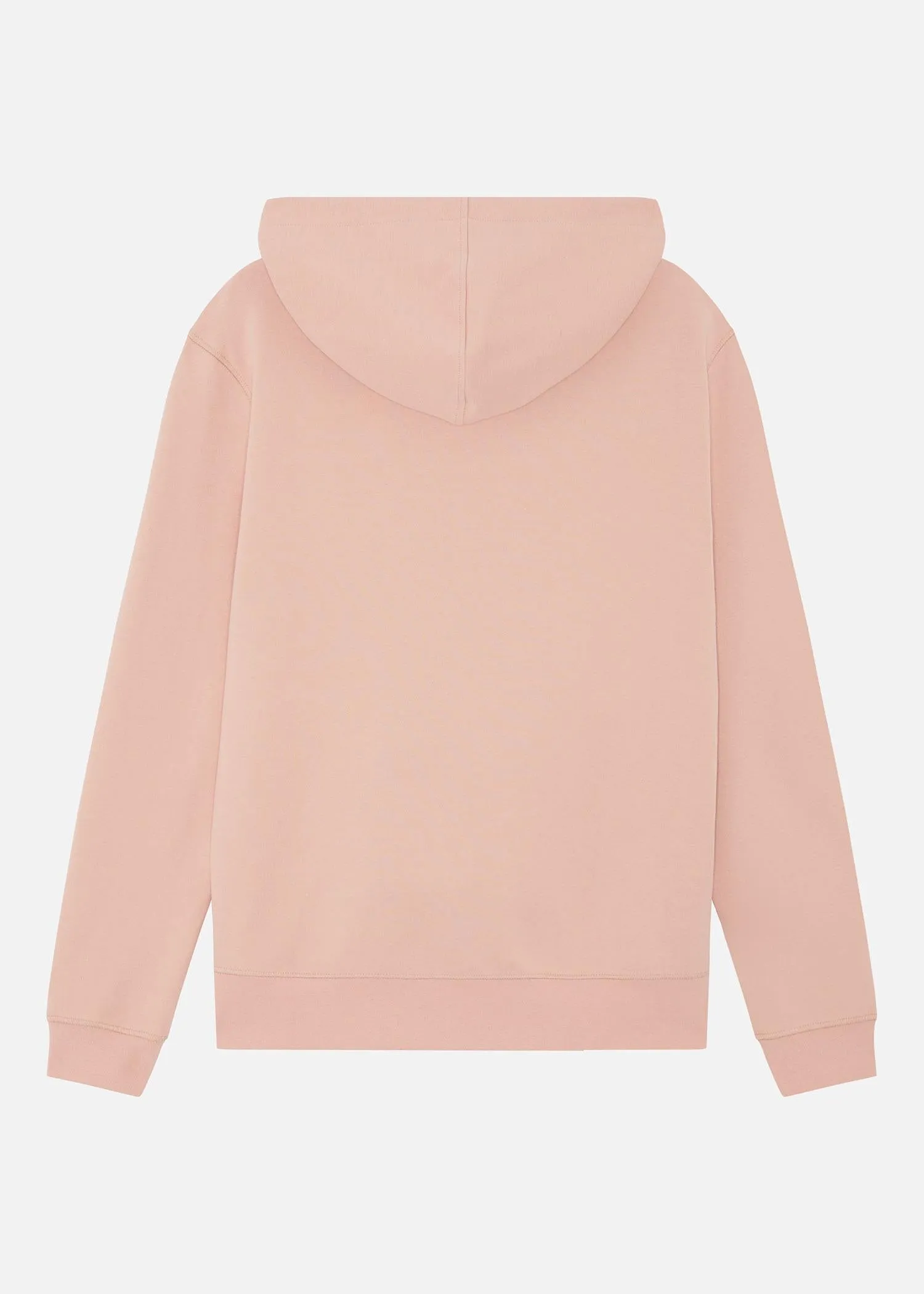 SI HOODED SWEAT SILVER PINK